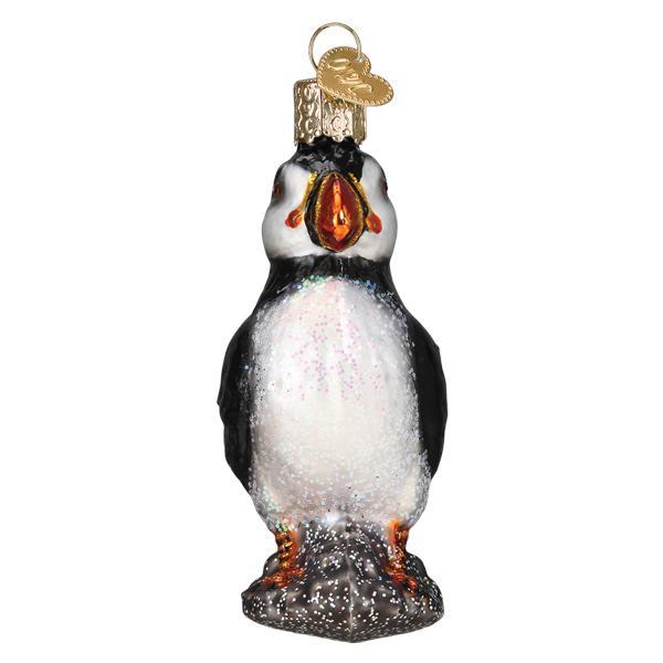 Puffin Ornament Front Side View