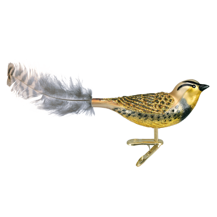 Meadowlark Ornament Right Side View