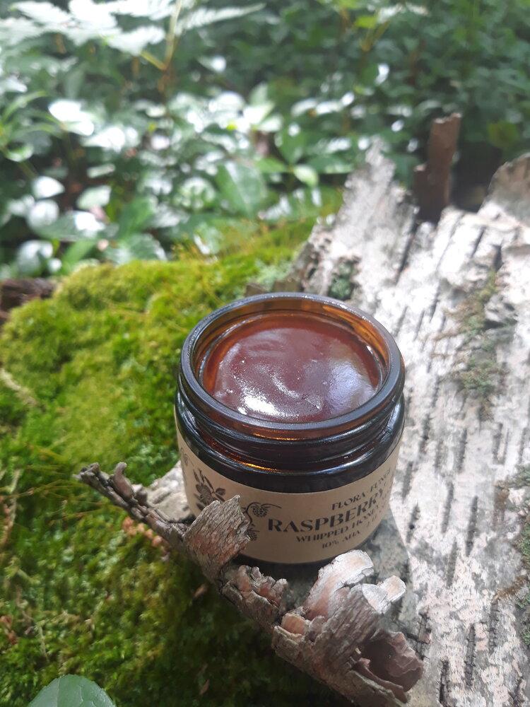 Raspberry+Rose Whipped Honey AHA Mask