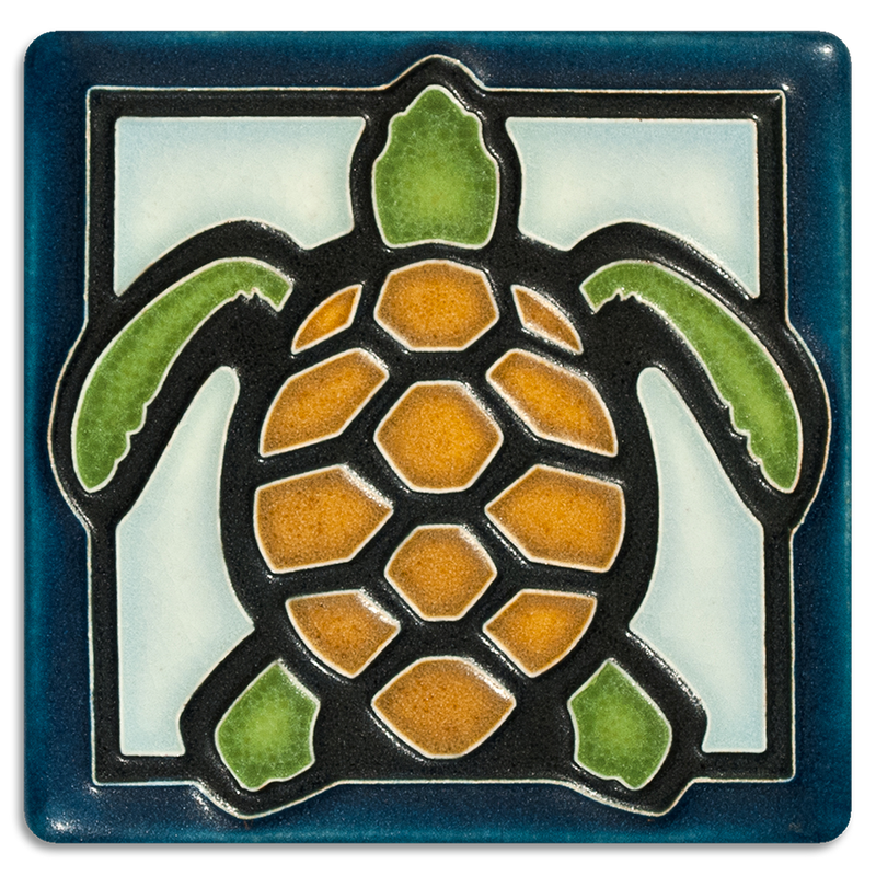 Motawi Turtle tile