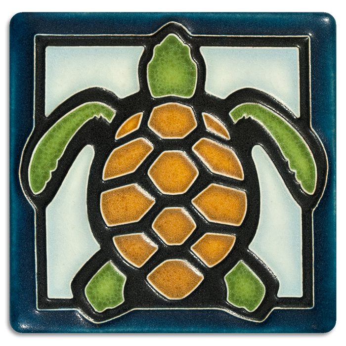 Motawi Turtle tile
