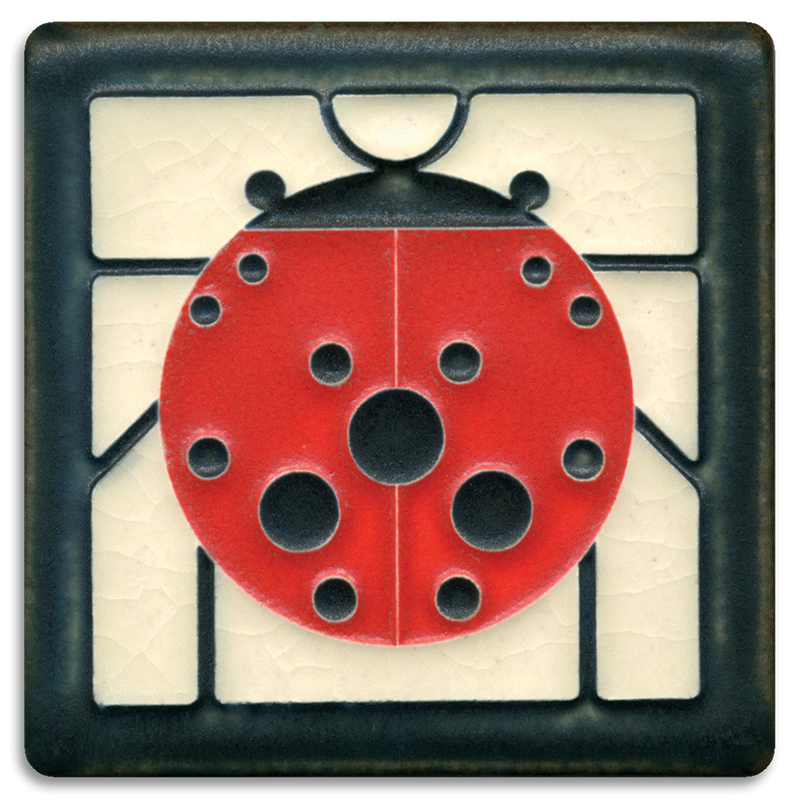 Motawi lady bug tile