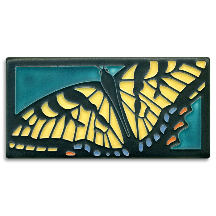 Motawi Swallowtail Butterfly tile