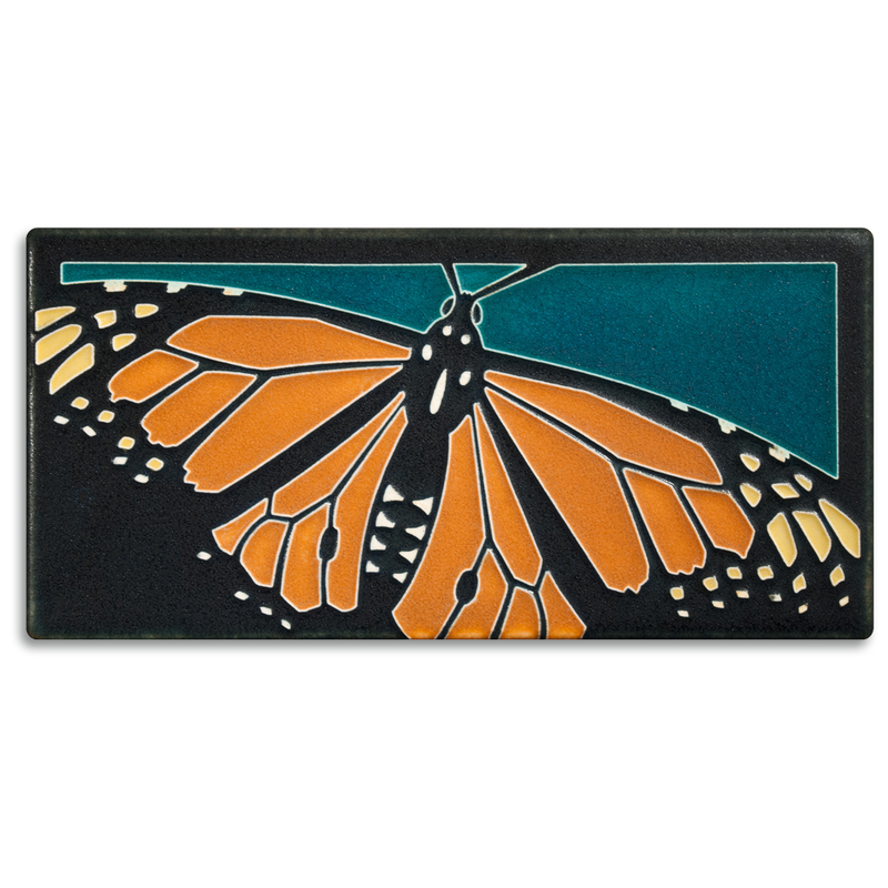 Motawi butterfly tile