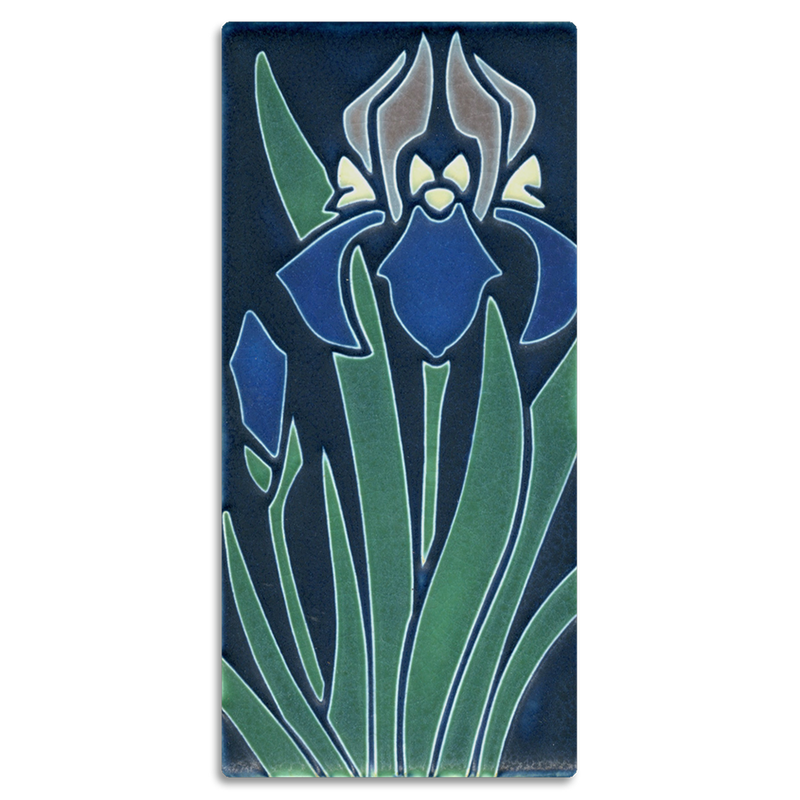 Motawi Iris tile