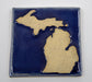 4x4 blue Michigan tile