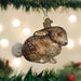 Vintage Cottontail Bunny Ornament on Tree