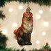 Vintage Fox Ornament on Tree