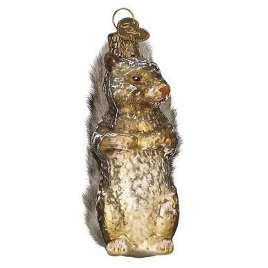 Vintage Squirrel Ornament Right Side View