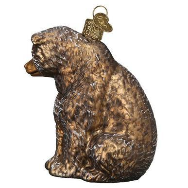 Vintage Bear Ornament Left Side View