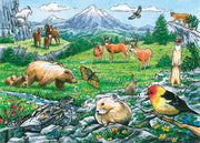 Rocky Mountain Wildlife Tray Puzzle