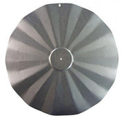 Hanging Disk Squirrel Baffle - Galvanized Finish