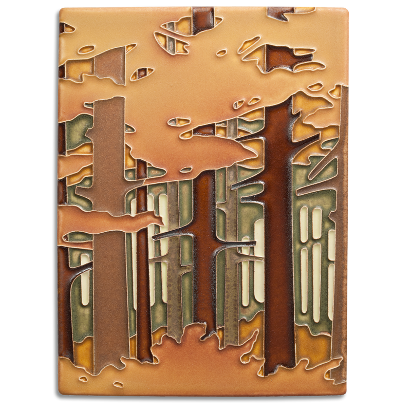 6x8 Autumn Woodland tile