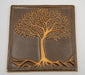 Tree of Life tile - brown