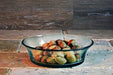 Cuban Recycled Glass Bowl with nuts