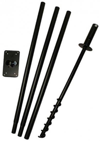 Erva 5 Piece Feeder Pole Set with Twist In Ground Socket