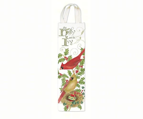Holly And Ivy Wine Caddy