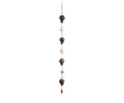 Pine Cone Flamed Hanging Ornament