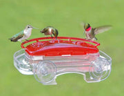 Jewel Box Window Hummingbird Feeder in use