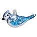 Bright Blue Jay Ornament Left Side View