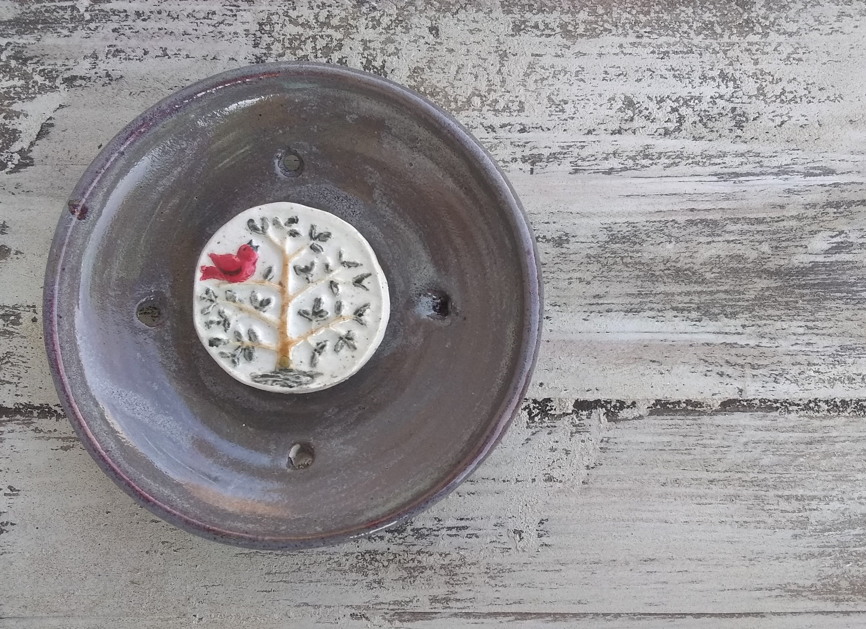 River Haven Pottery Nature Soap Dish