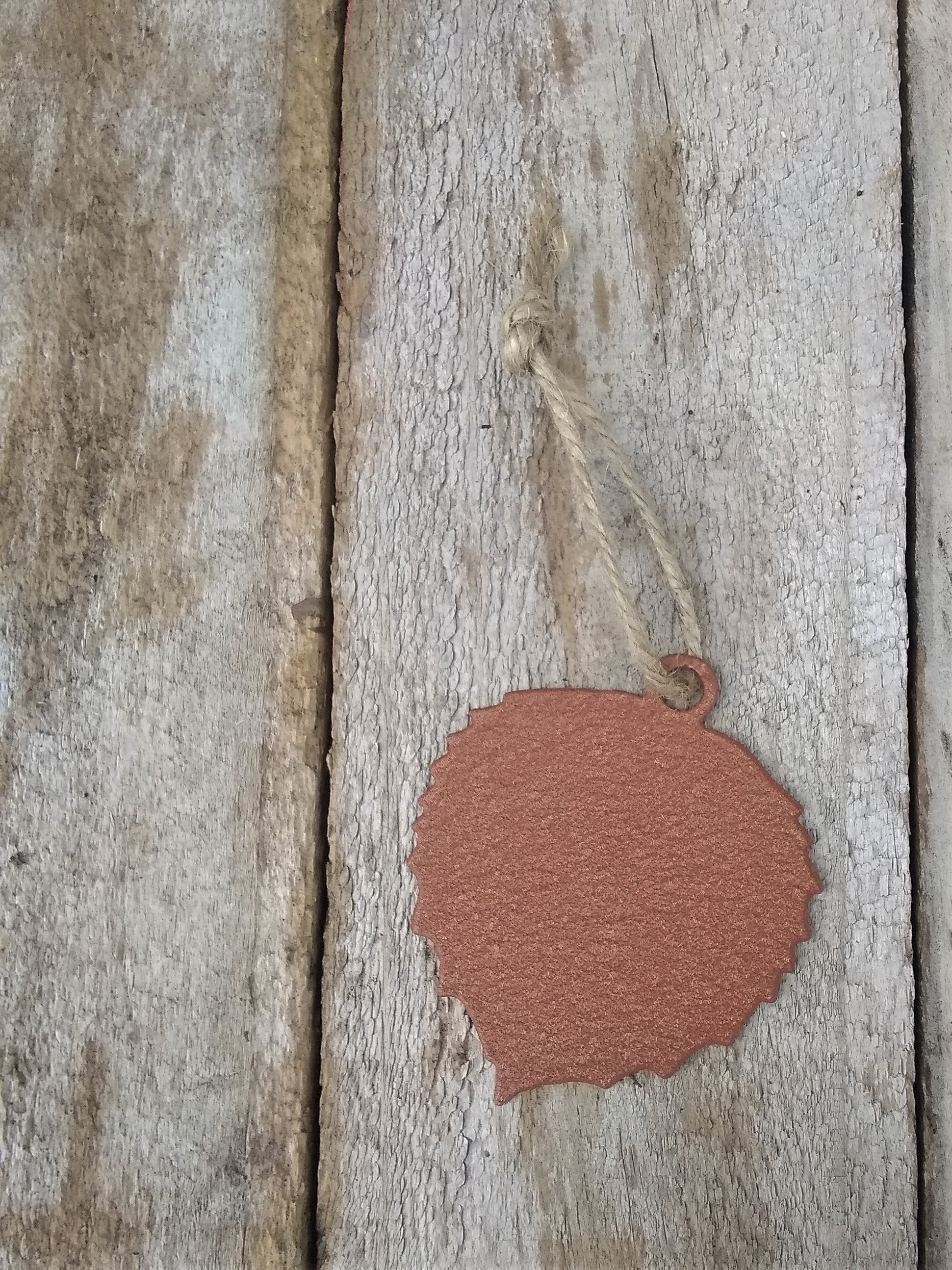 Bigtooth Aspen Leaf Ornament - Thumbnail 3