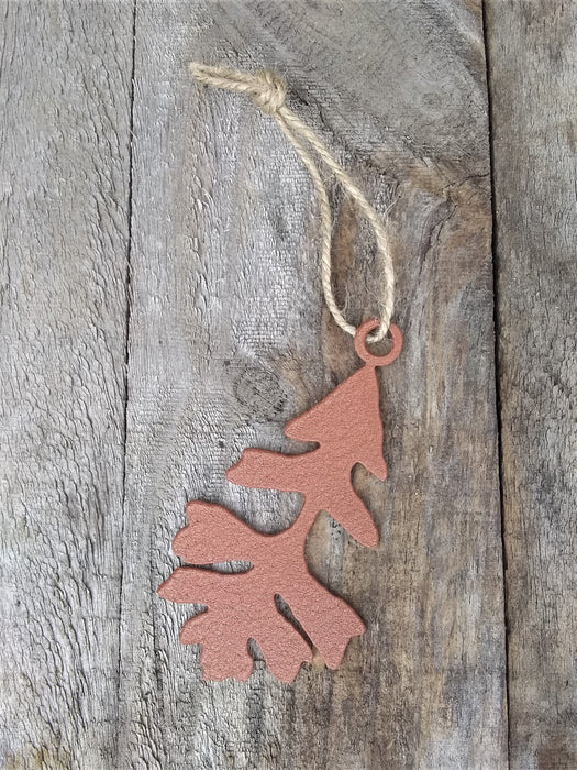 Bur Oak Leaf Ornament