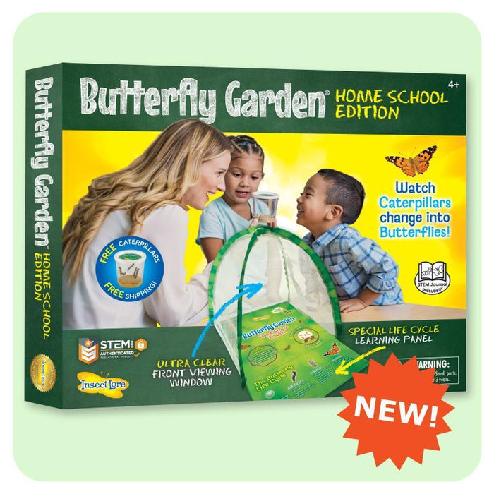 butterfly garden home school edition