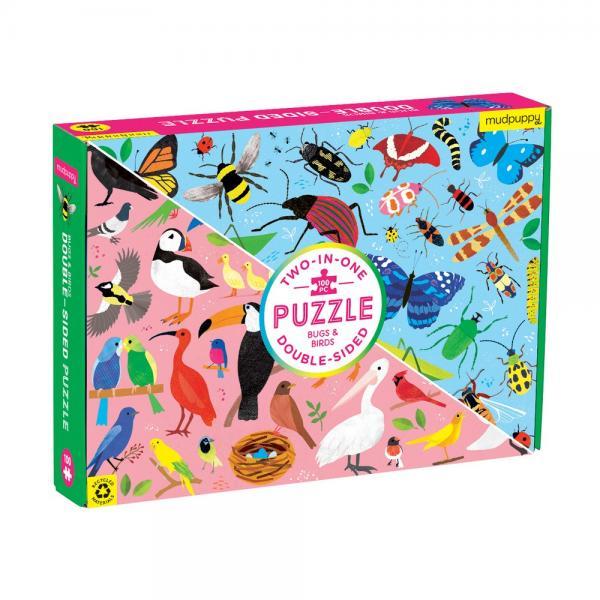 Bugs & Birds Double Sided Puzzle