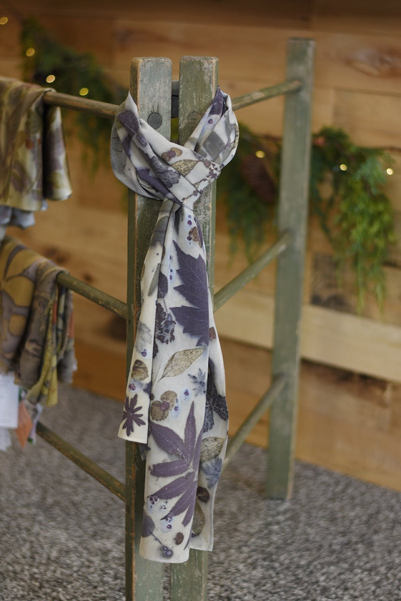 Silk Crepe Scarf with no dye