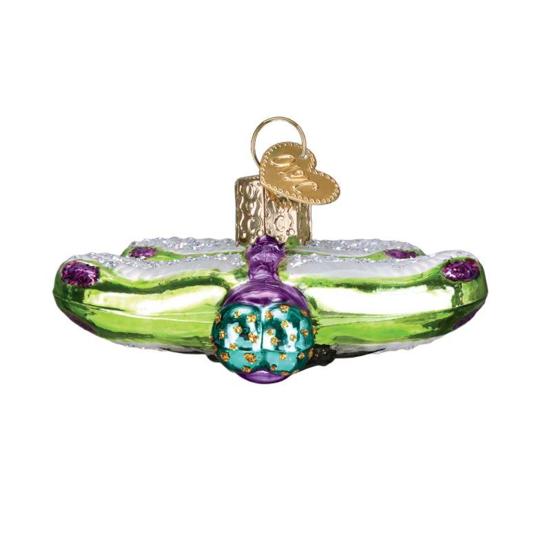 Dainty Dragonfly Ornament Front Side View