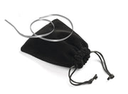 ornament bag and ribbon