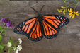 double layer small monarch metal art