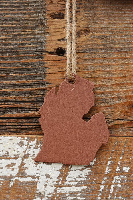 Michigan Ornament - Lower copper