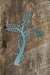 copper blue tree of life cross