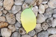 elm leaf ornament