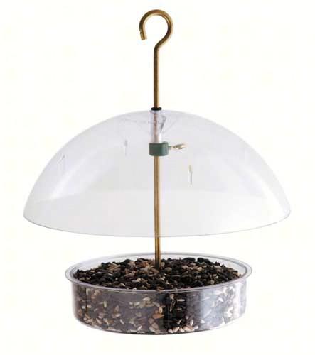 Seed Saver Domed Feeder
with birdseed