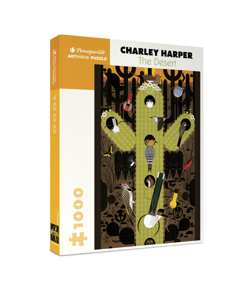 Charley Harper: The Desert 1000-Piece Jigsaw Puzzle