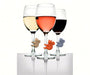 Social Climbers Squirrel Wine Charms 