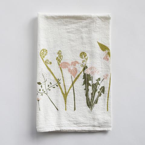 June & December Language of Flowers Towel