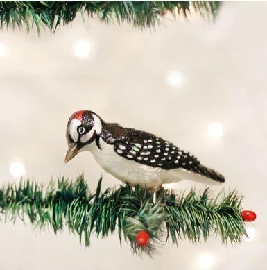Hairy Woodpecker Ornament