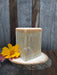 Palm Wax Square Pillar Candle - Vanilla Hazelnut
