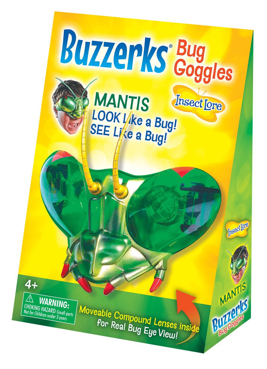 Insect Lore Buzzerks (Set of 2) Praying Mantis & Ant