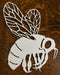 Bumble Bee Wall Art in White River with wooden background