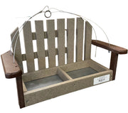 Swing Feeder in Milwaukee Brown and Weathered Wood