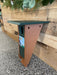 Peterson Bluebird House side view in turf green and cedar