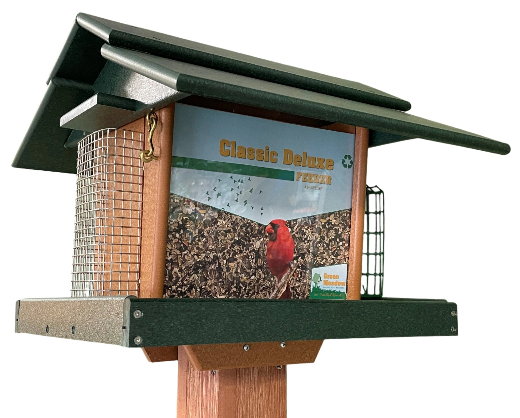 Pole and post mounted bird feeders — Nature Niche