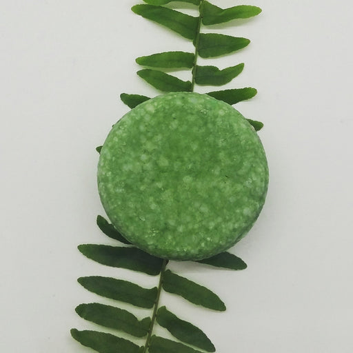 Soothing Patchouli Shampoo Bar with fern