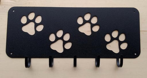 paw print leash holder