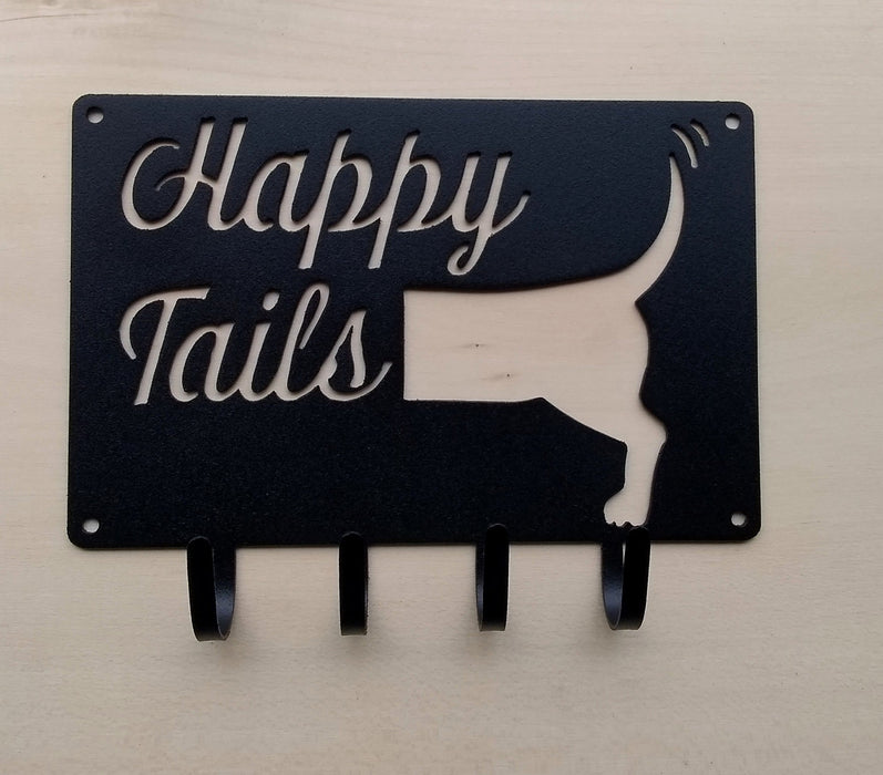 happy tails leash holder